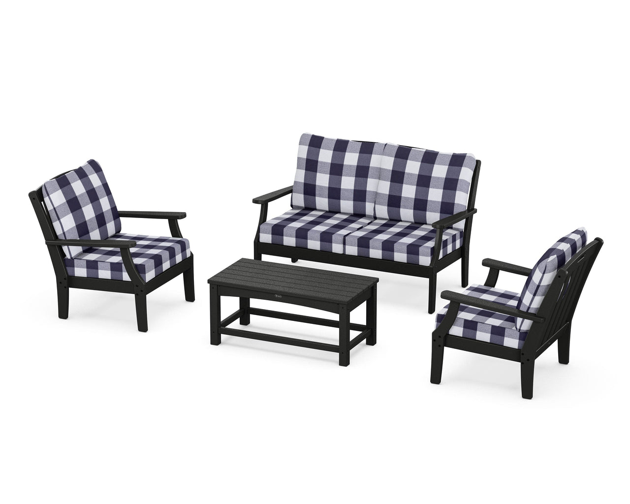 Trex Yacht Club 4-Piece Deep Seating Chair Set