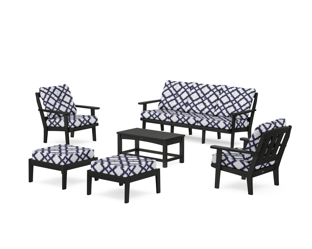 Trex Cape Cod 6-Piece Lounge Sofa Set