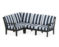 Thumbnail for Trex Yacht Club Modular 4-Piece Deep Seating Set