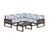 Thumbnail for Trex Eastport 6-Piece Deep Seating Sectional + Coffee Table Set