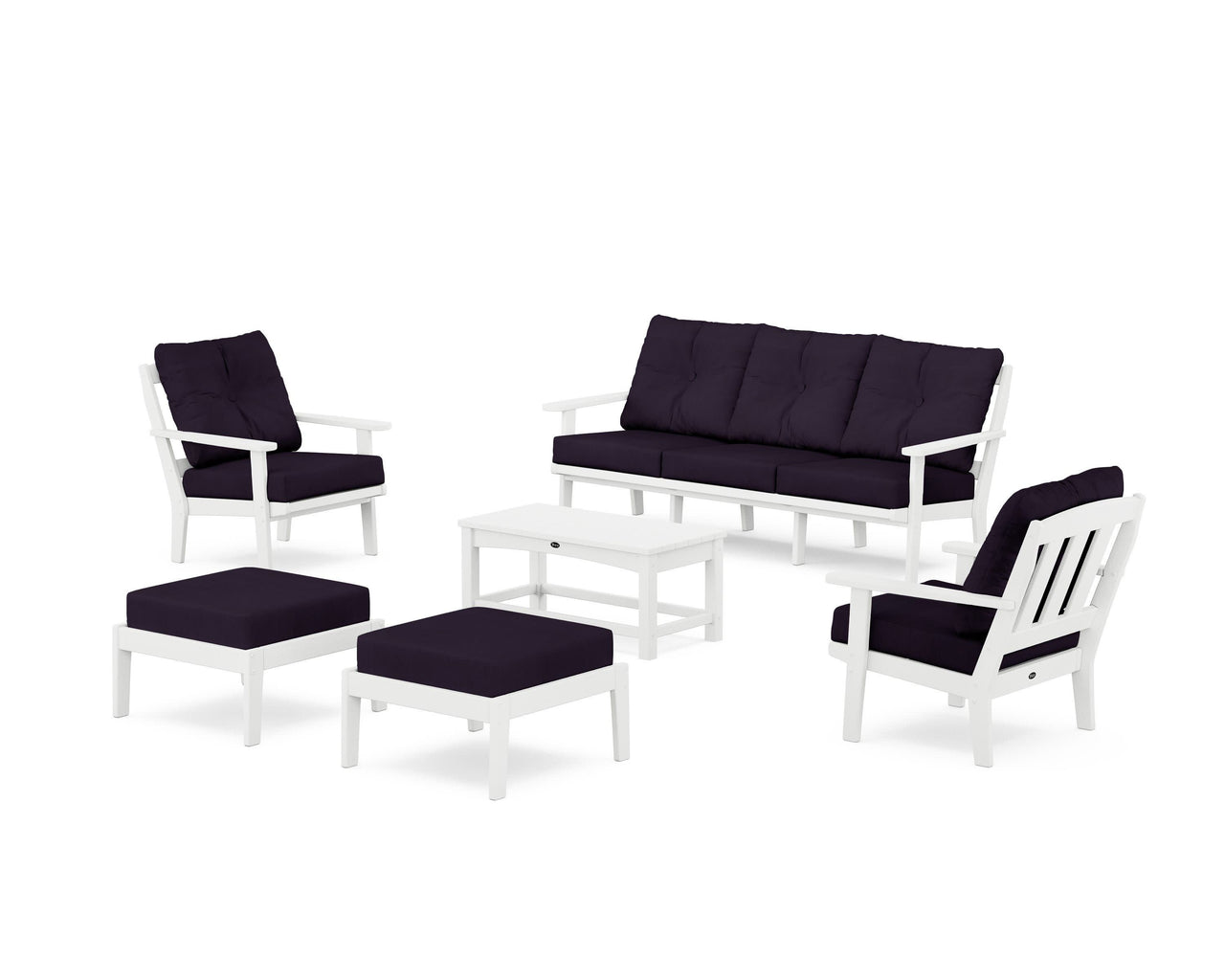 Trex Cape Cod 6-Piece Lounge Sofa Set