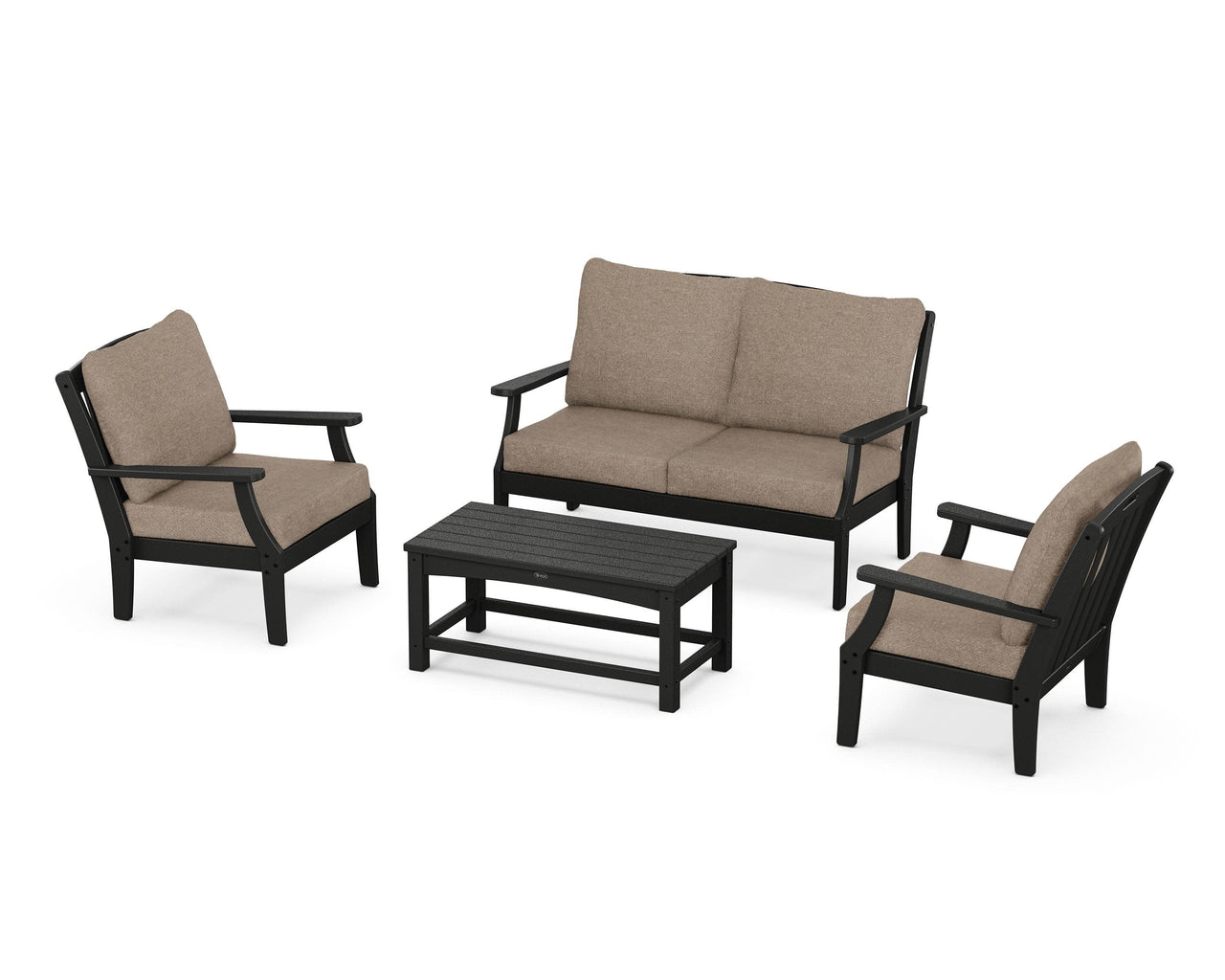 Trex Yacht Club 4-Piece Deep Seating Chair Set