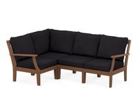 Thumbnail for Trex Yacht Club Modular 4-Piece Deep Seating Set