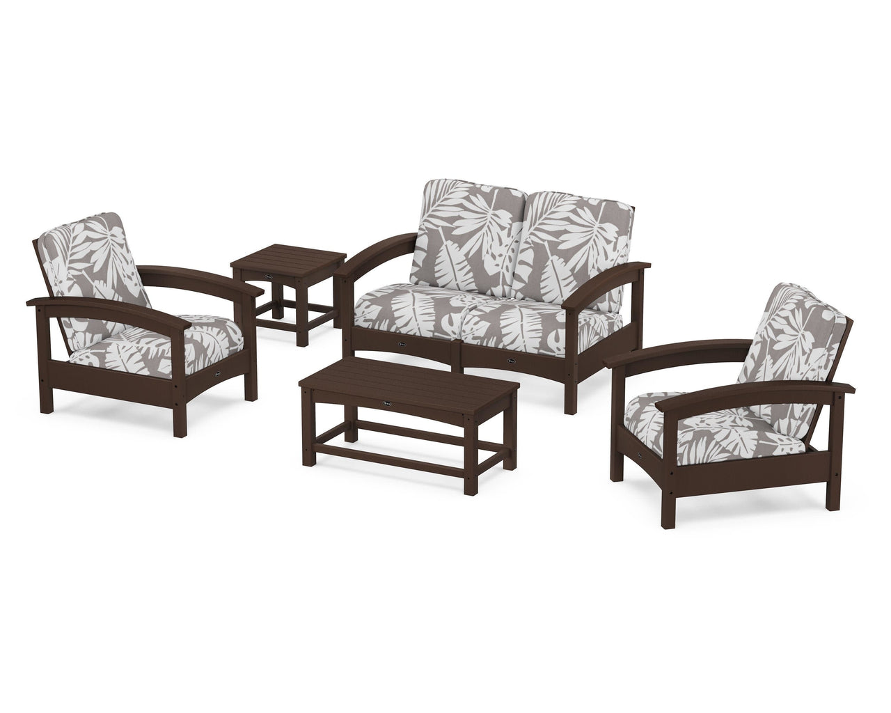 Trex Rockport Club 6-Piece Deep Seating Conversation Set