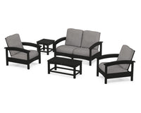 Thumbnail for Trex Rockport Club 6-Piece Deep Seating Conversation Set