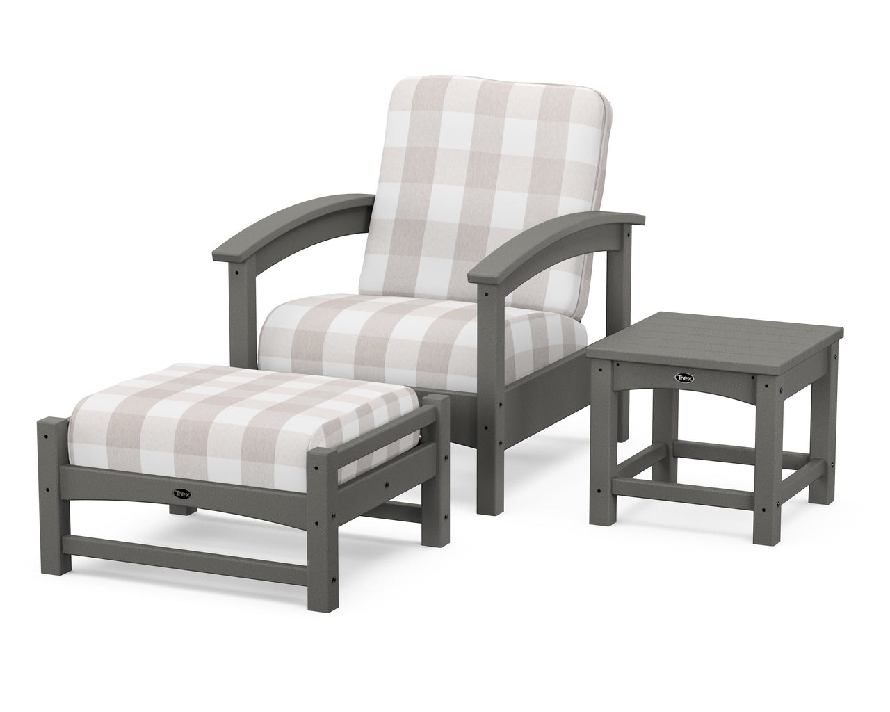 Trex Rockport 3-Piece Deep Seating Set