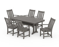 Thumbnail for POLYWOOD  Vineyard 7 Piece Dining Set