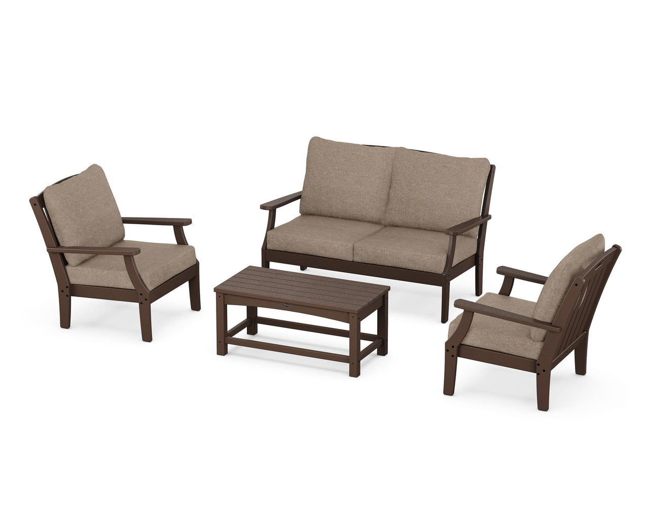 Trex Yacht Club 4-Piece Deep Seating Chair Set