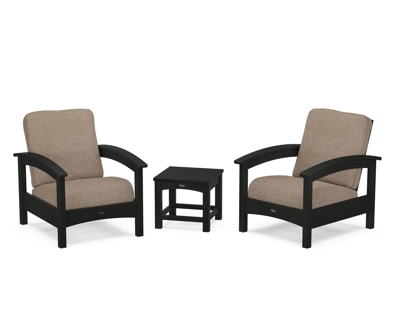 Trex Rockport Club 3-Piece Deep Seating Conversation Set