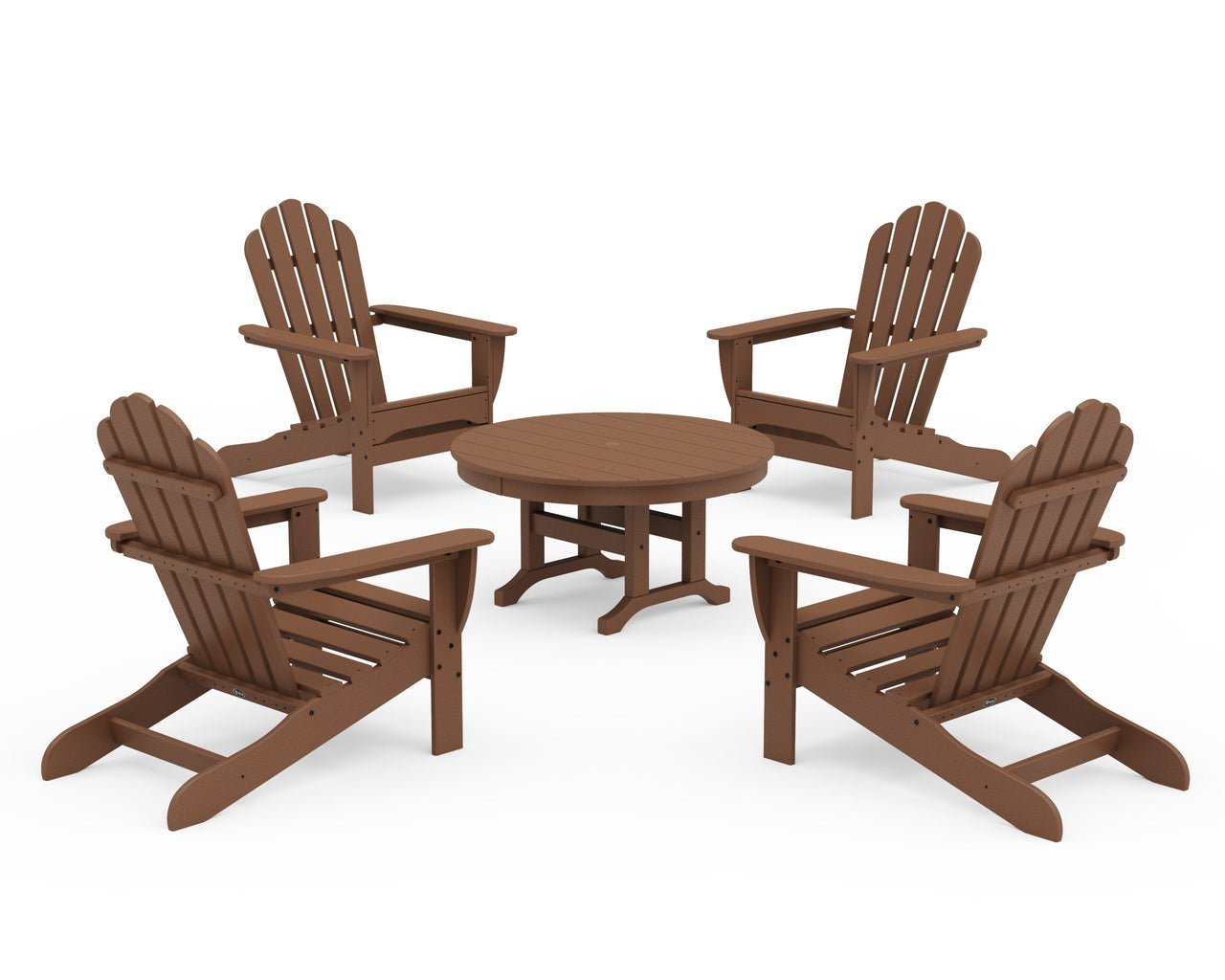 Trex 5-Piece Monterey Bay Adirondack Chair Conversation Group