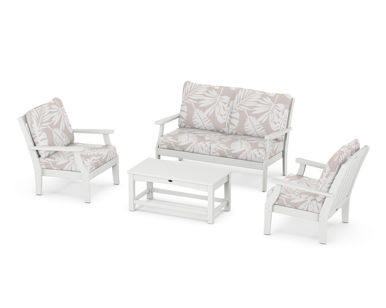 Trex Yacht Club 4-Piece Deep Seating Chair Set