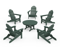 Thumbnail for Trex Cape Cod 6-Piece Folding Adirondack Conversation Set