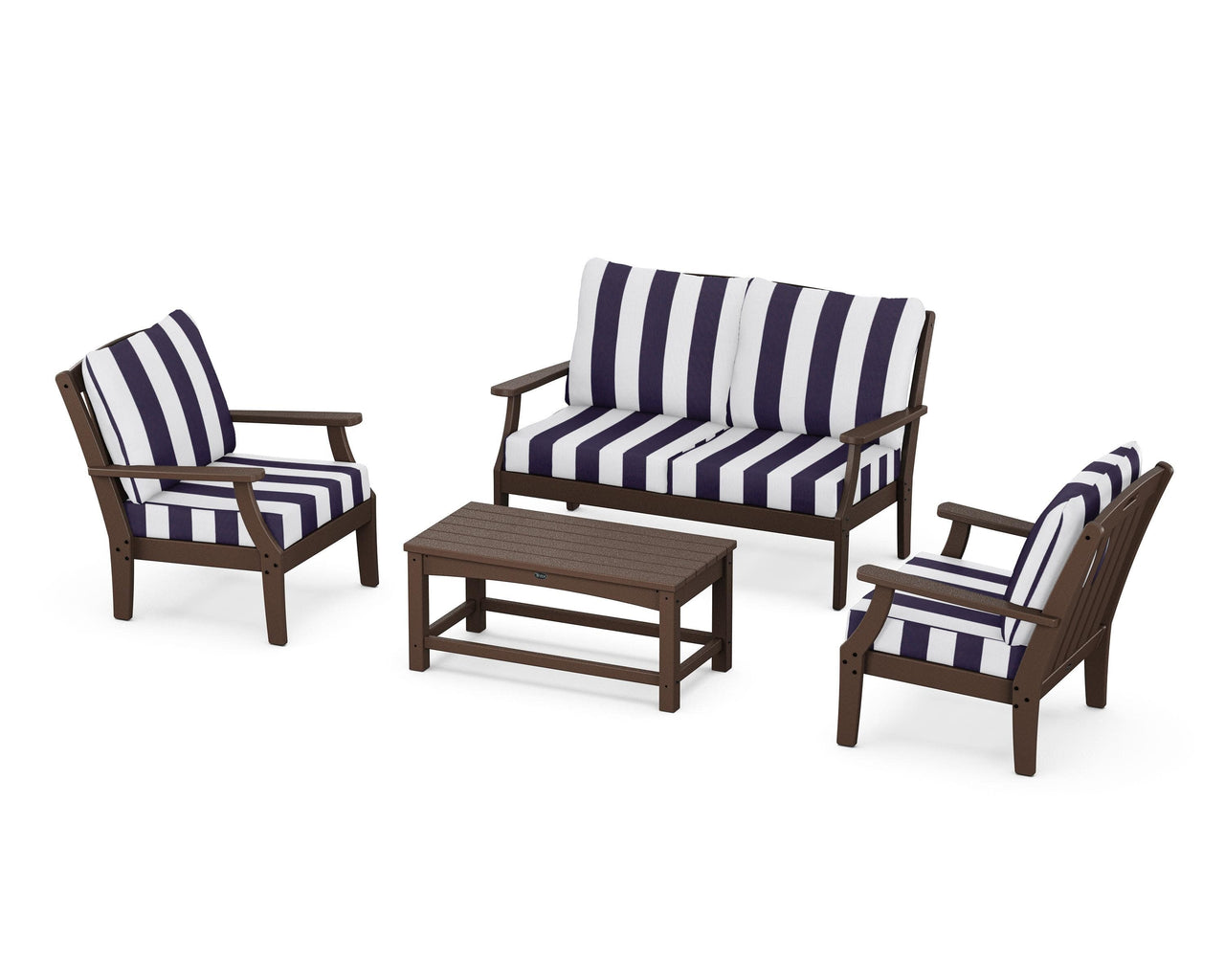 Trex Yacht Club 4-Piece Deep Seating Chair Set