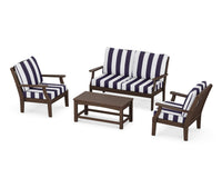 Thumbnail for Trex Yacht Club 4-Piece Deep Seating Chair Set