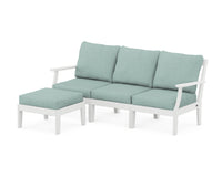 Thumbnail for Trex Yacht Club Modular 4-Piece Deep Seating Set with Ottoman