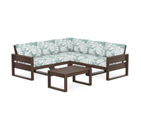 Thumbnail for Trex Eastport 6-Piece Deep Seating Sectional + Coffee Table Set