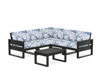 Thumbnail for Trex Eastport 6-Piece Deep Seating Sectional + Coffee Table Set