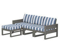 Thumbnail for Trex Eastport 4- Piece Sectional with Ottoman