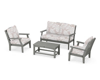 Thumbnail for Trex Yacht Club 4-Piece Deep Seating Chair Set