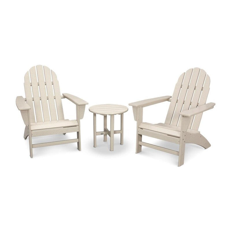 POLYWOOD Vineyard 3 Piece Adirondack Set