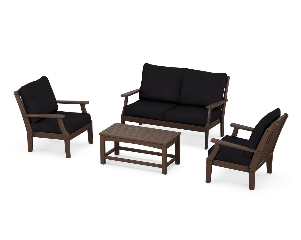 Trex Yacht Club 4-Piece Deep Seating Chair Set