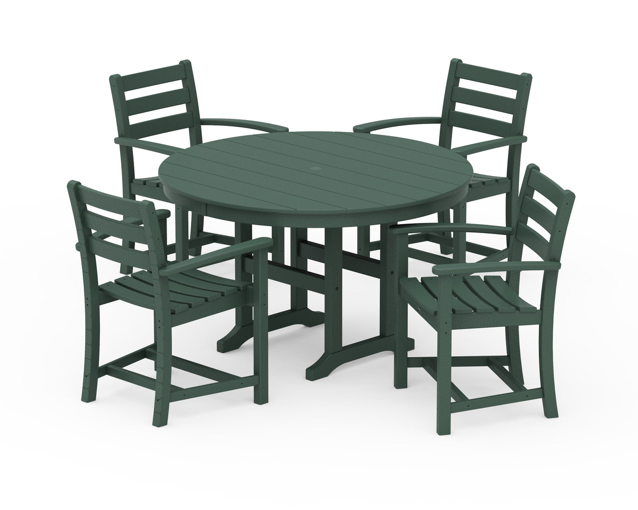 Trex Monterey Bay 5-Piece Round Dining Set