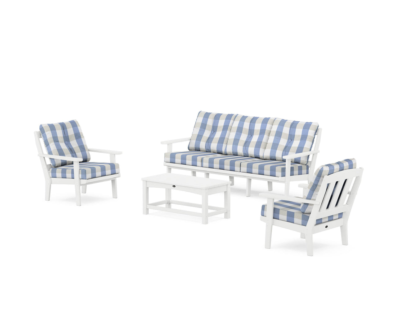 Trex Cape Cod 4-Piece Deep Seating Set with Sofa