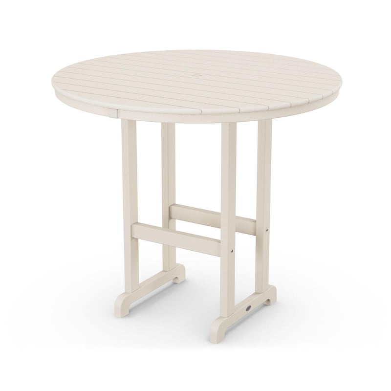 Polywood 48 Inch Round Bar Table