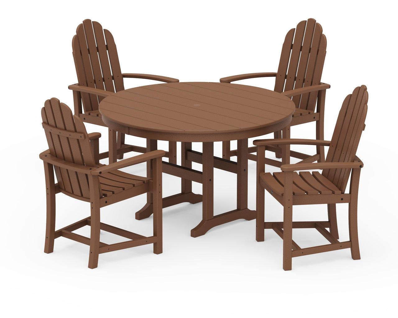 Trex Cape Cod 5-Piece Round Dining Set