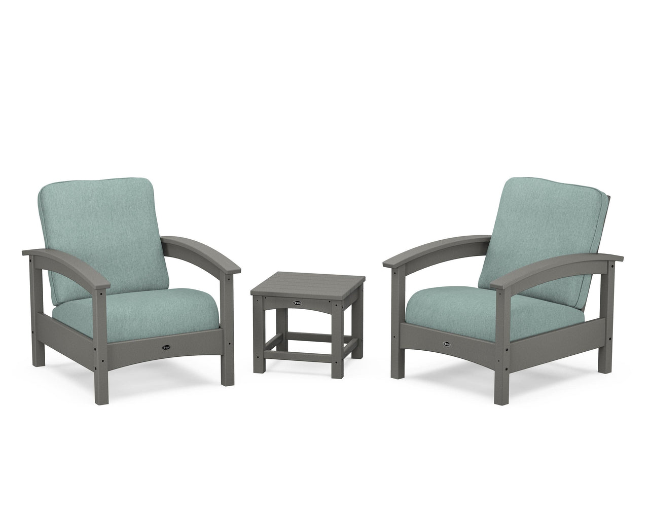 Trex Rockport Club 3-Piece Deep Seating Conversation Set