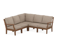 Thumbnail for Trex Yacht Club Modular 5-Piece Deep Seating Set