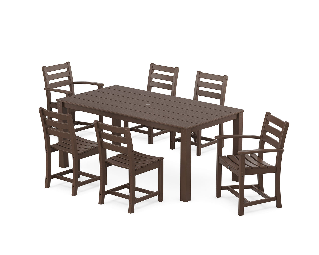 Trex Monterey Bay 7-Piece Parsons Dining Set