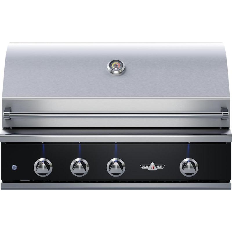 Delta Heat 38-Inch 3-Burner Built-In Gas Grill w/ Rotisserie & Sear Zone