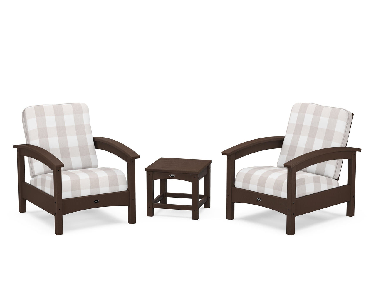 Trex Rockport Club 3-Piece Deep Seating Conversation Set