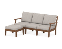 Thumbnail for Trex Yacht Club Modular 4-Piece Deep Seating Set with Ottoman