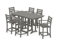 Thumbnail for Trex Monterey Bay 7-Piece Farmhouse Arm Chair Counter Set