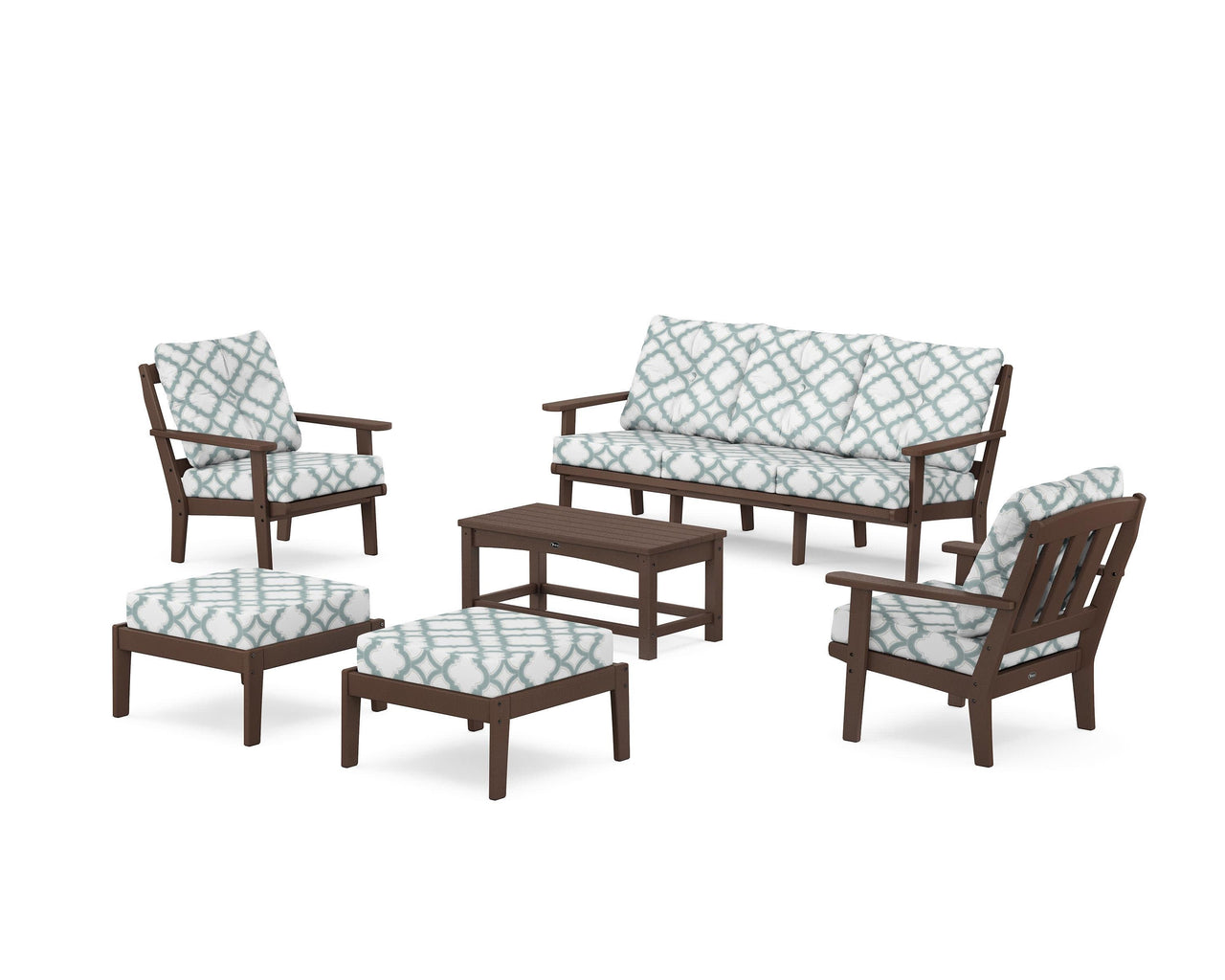 Trex Cape Cod 6-Piece Lounge Sofa Set