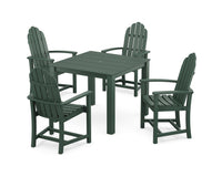 Thumbnail for Trex Cape Cod Adirondack 5-Piece Parsons Dining Set
