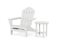 Thumbnail for Trex Monterey Bay Oversized Adirondack Chair with Side Table