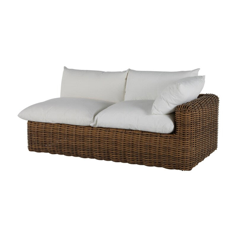 Summer Classics Montecito Woven Arm Facing Loveseat