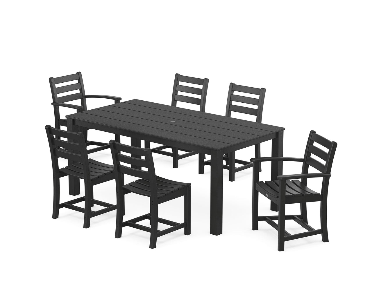 Trex Monterey Bay 7-Piece Parsons Dining Set