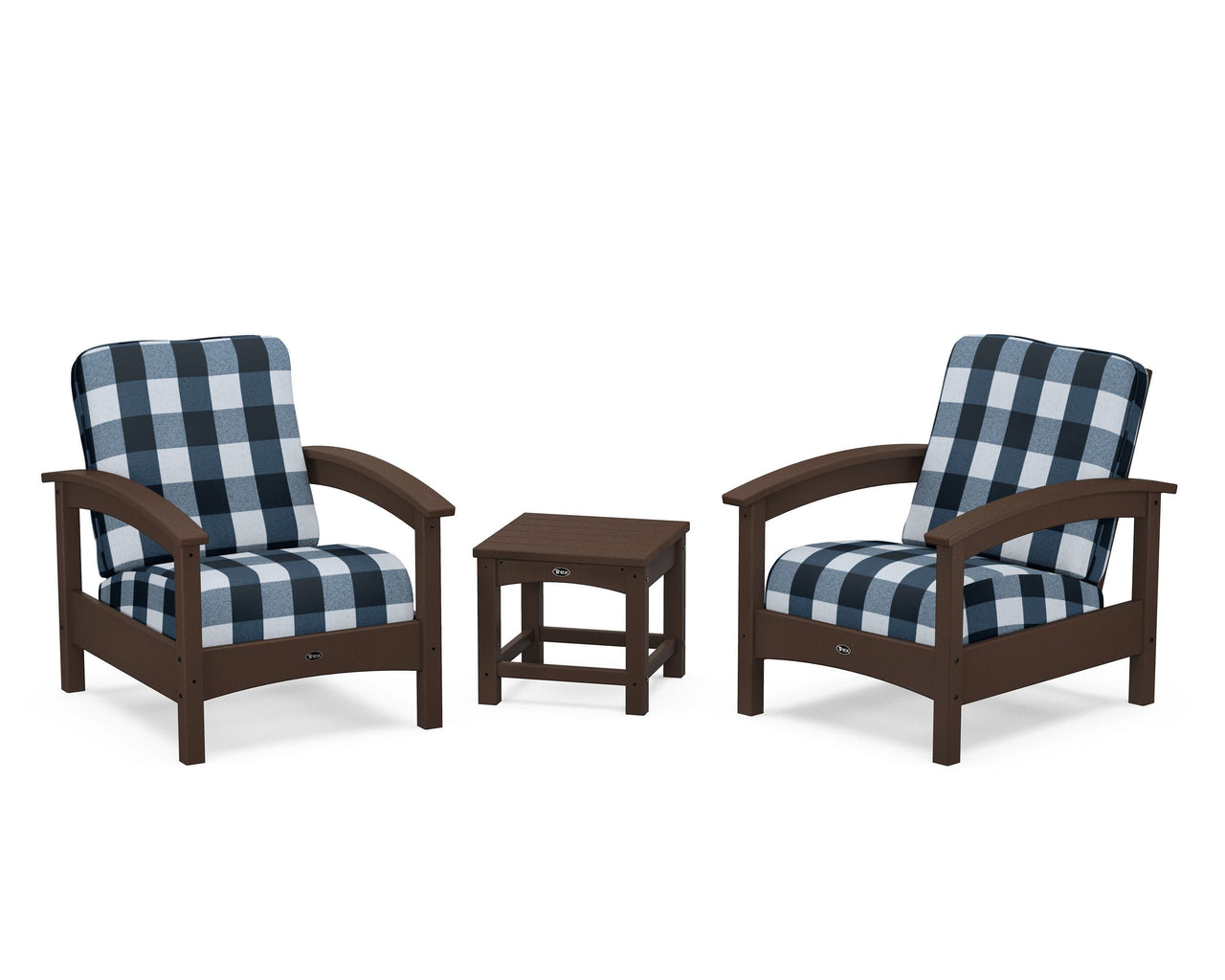 Trex Rockport Club 3-Piece Deep Seating Conversation Set