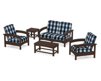 Thumbnail for Trex Rockport Club 6-Piece Deep Seating Conversation Set