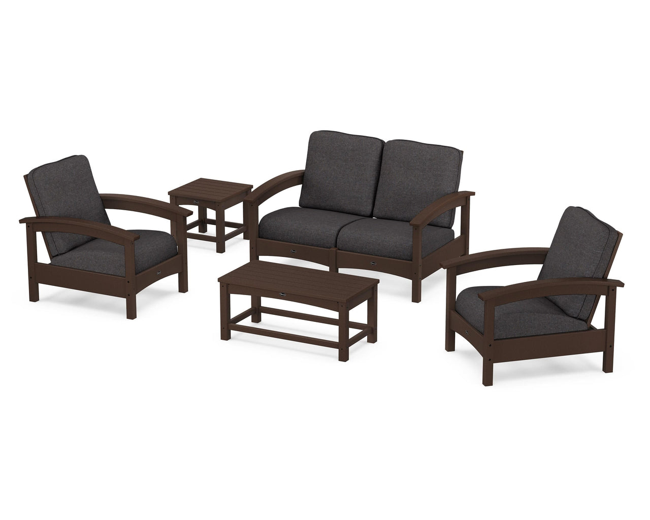 Trex Rockport Club 6-Piece Deep Seating Conversation Set