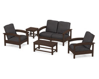 Thumbnail for Trex Rockport Club 6-Piece Deep Seating Conversation Set