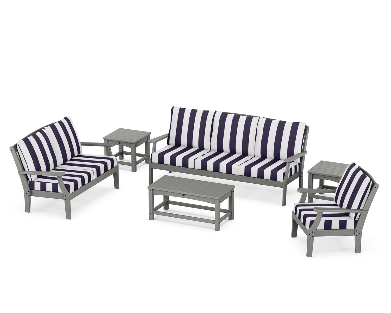 Trex Yacht Club 6-Piece Deep Seating Set