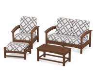 Thumbnail for Trex Rockport 4-Piece Deep Seating Conversation Group