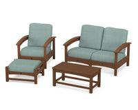 Thumbnail for Trex Rockport 4-Piece Deep Seating Conversation Group