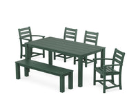 Thumbnail for Trex Monterey Bay 6-Piece Parsons Dining Set with Bench