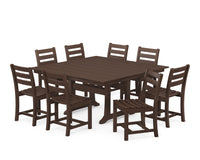 Thumbnail for Trex Monterey Bay 9-Piece Farmhouse Trestle Dining Set